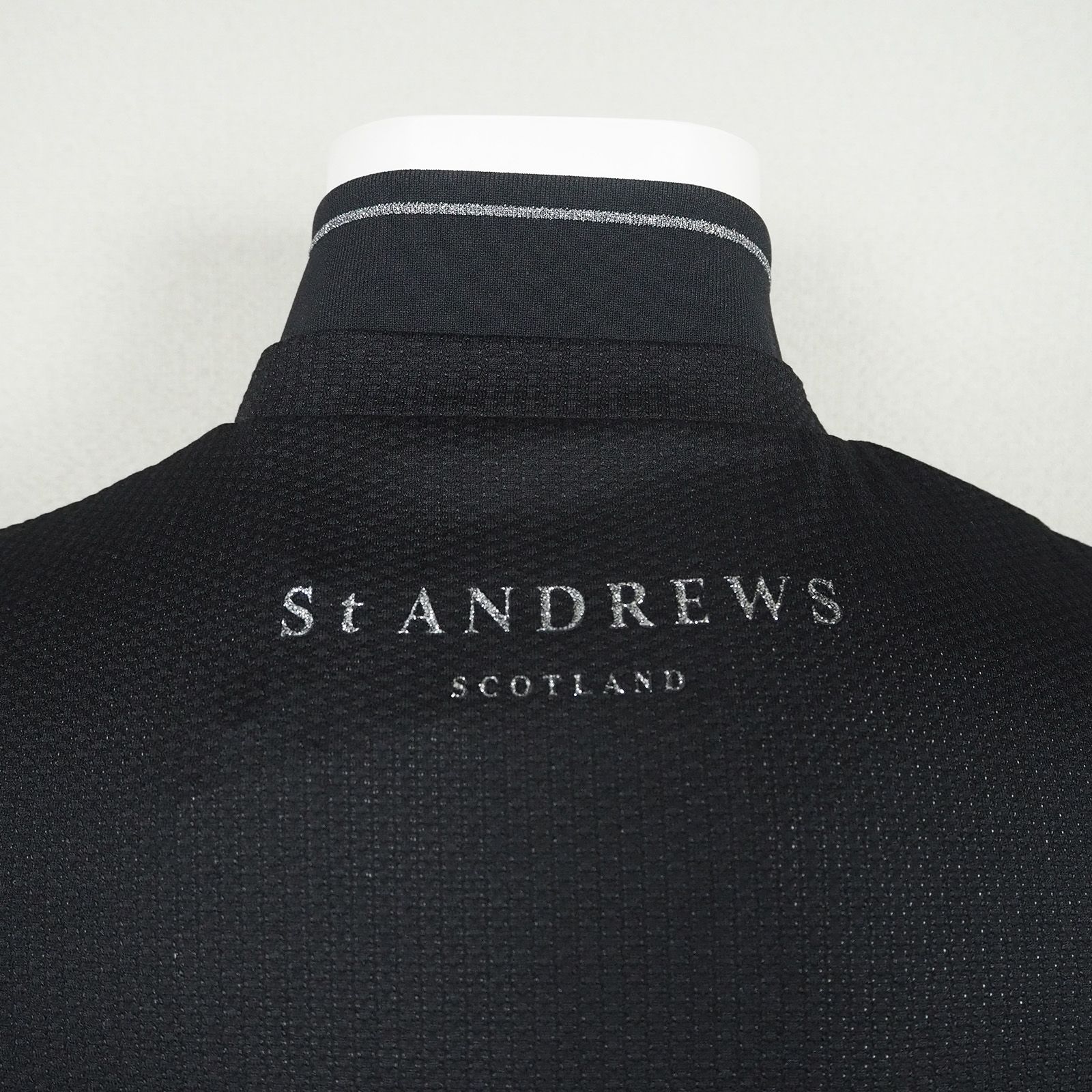 St ANDREWS - ポップコーン 長袖 ハイネック カットソー