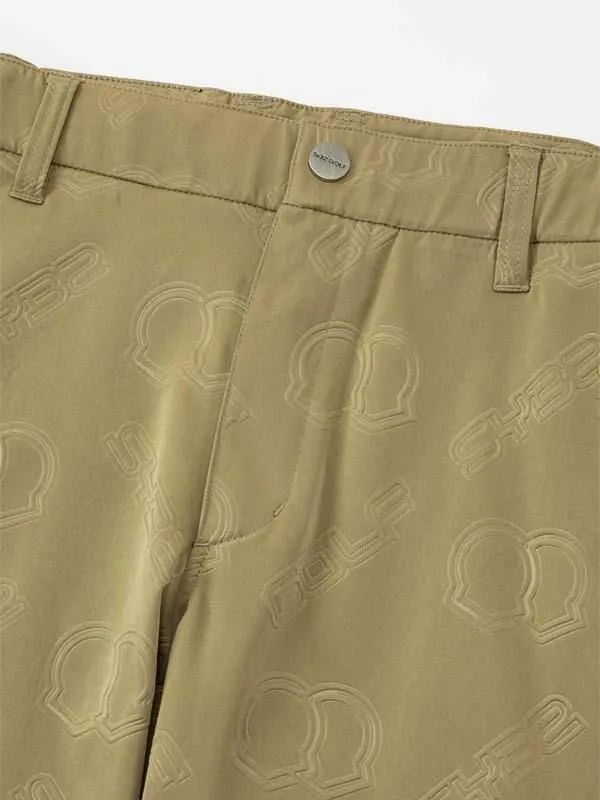BACK EMBOSS LONG PANTS | ロングパンツ | ベージュ | メンズ | ゴルフウェア