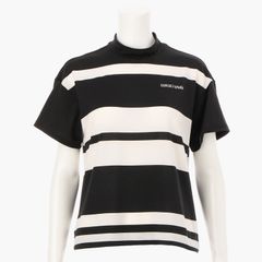 WOMEN’S PANEL STRIPE HIGHNECK RF | ハイネックシャツ | ブラック | レディース | ゴルフウェア