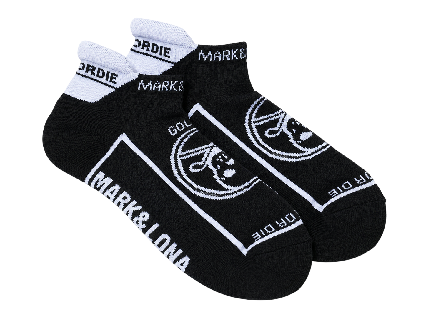 Round Skull Athletic Low Socks | ソックス | ブラック | メンズ | ゴルフ