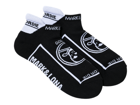 Round Skull Athletic Low Socks | ソックス | ブラック | メンズ | ゴルフ