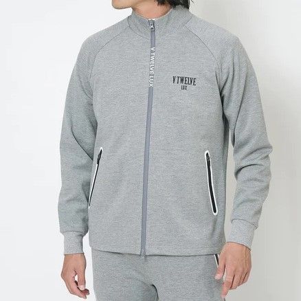 LX TEC JKT | スウェット | ジップアップ | グレー | メンズ | ゴルフウェア