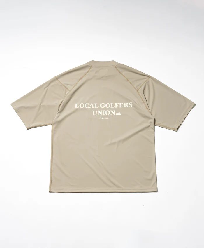 パルルモックネックS/S（LOCAL GOLFERS UNION） | モックネックシャツ | サンド | メンズ | ゴルフウェア