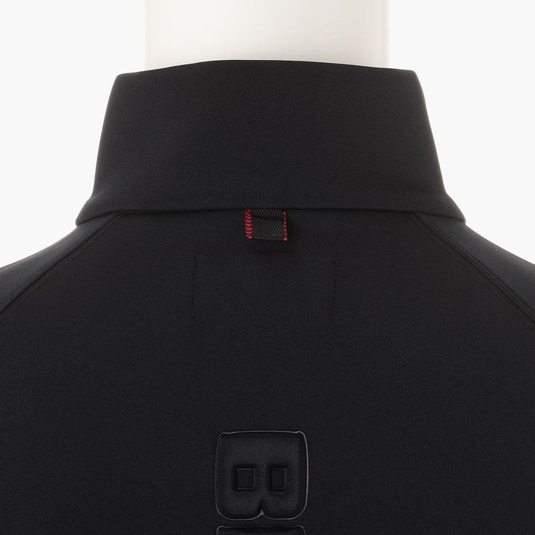 3D LOGO HALF ZIP | ハーフジップ | トレーナー | ブラック | メンズ | ゴルフウェア