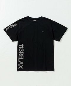 ラインストーンサイドロゴ半袖Tシャツ | Tシャツ | ブラック | メンズ