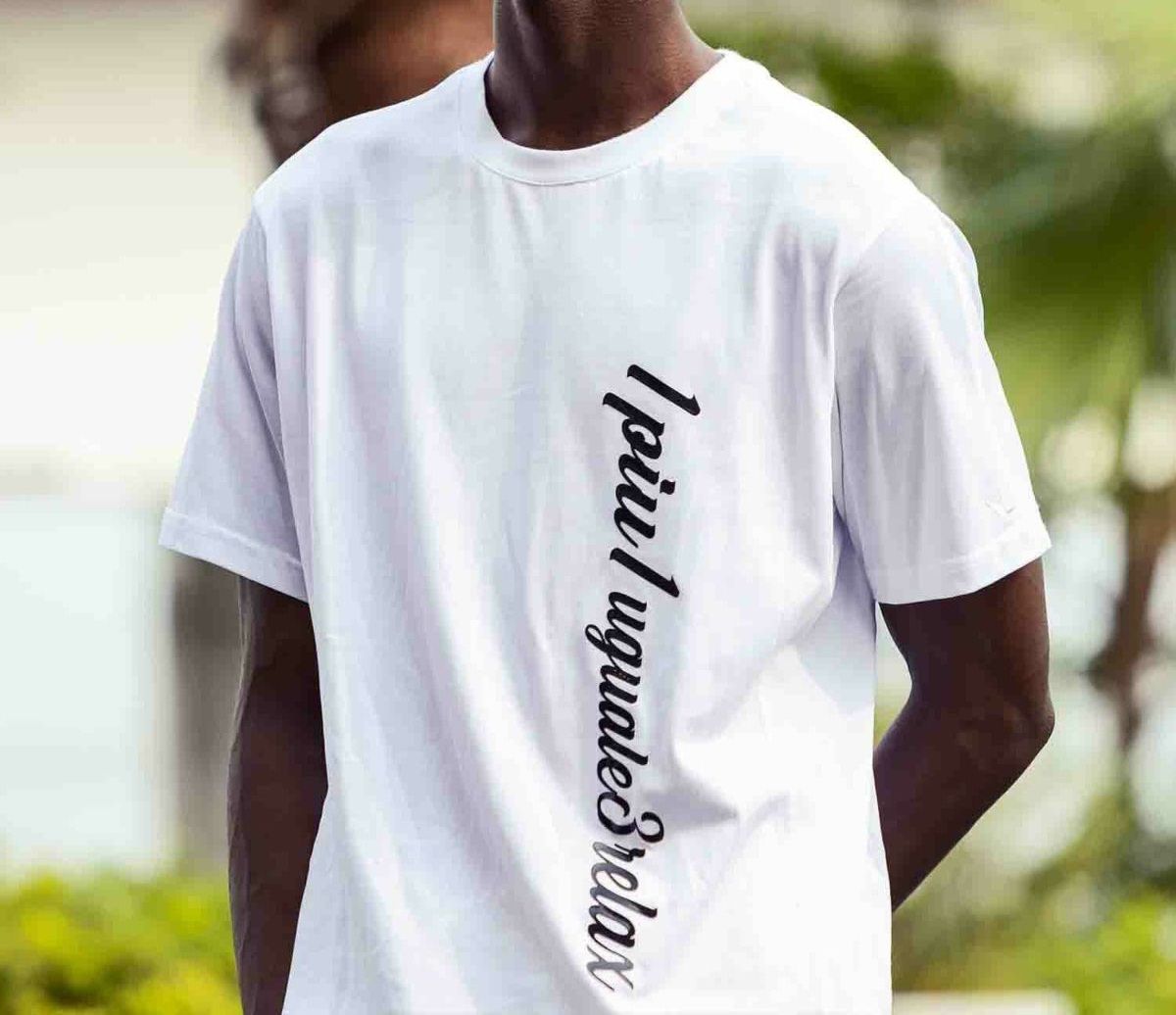 縦ロゴ半袖Tシャツ | Tシャツ | ホワイト | メンズ