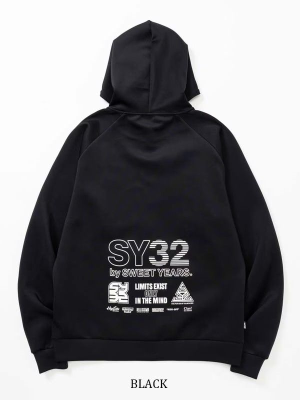 DOUBLE KNIT MULTI LOGO ZIP HOODIE | パーカー | ブラック | メンズ | ゴルフウェア