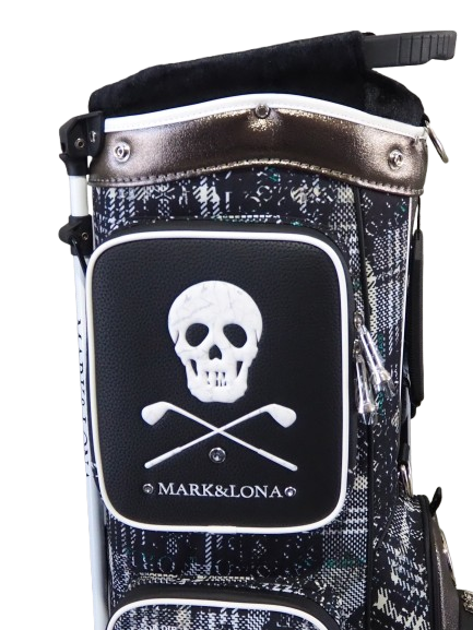 Olson Luxe Caddy Bag | キャディバッグ | ブラック／ホワイト | ゴルフ