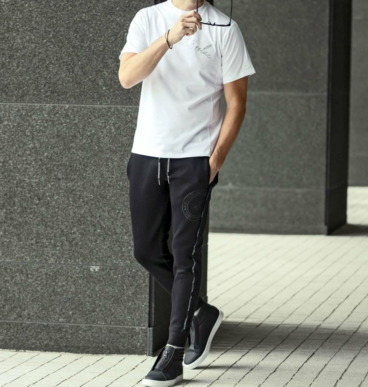 HEAVY FLEECE CIRCLE LOGO LONG PANTS | ロングパンツ | ブラック | メンズ