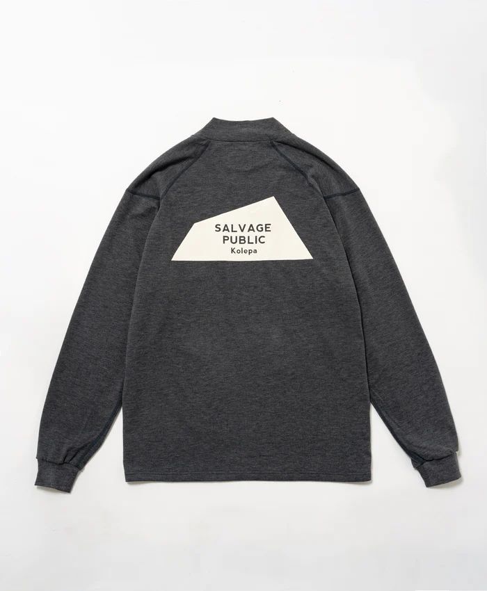 ホヌモックネック L/S（Kolepa Stamp） | Tシャツ | チャコール | メンズ | ゴルフウェア
