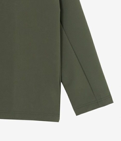 LONG SLEEVE POLO | ポロシャツ | カーキ | ブラック | メンズ | ゴルフウェア