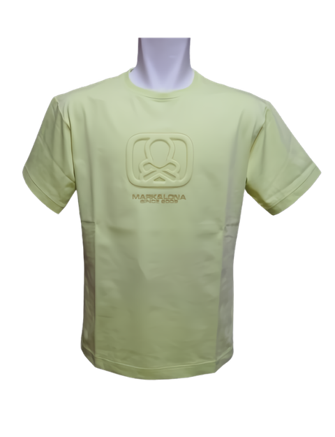 MARK&LONA - Ever Embossed Logo Tee | Tシャツ | イエロー