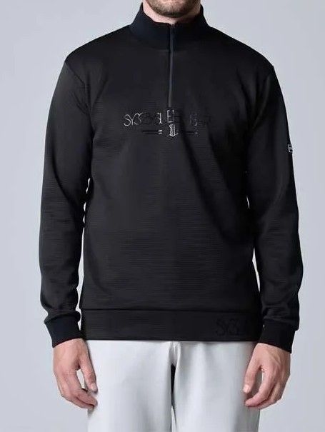 PIN BORDER NEO PLANE SWEAT | スウェット | ブラック | メンズ | ゴルフウェア