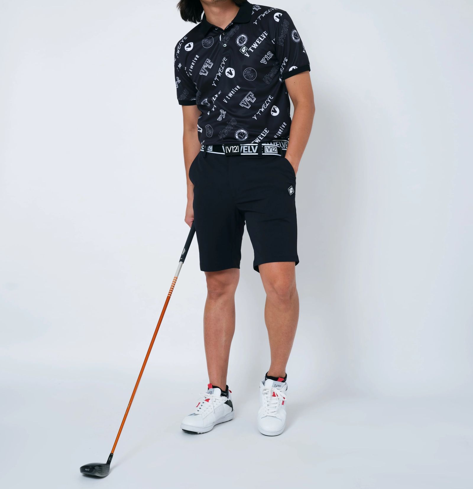 TYPES POLO | ポロシャツ | ブラック | メンズ | ゴルフウェア