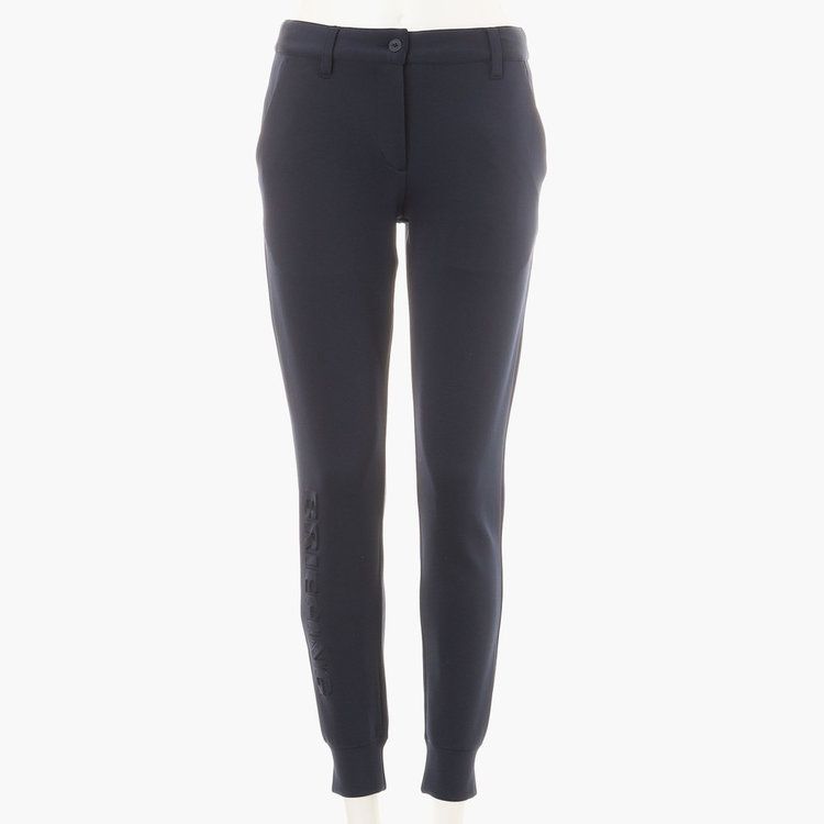 WOMENS 3D LOGO JOGGER PANTS | ウィメンズ ロゴ ジョガーパンツ | ロング ゴルフウェア | NAVY ネイビー