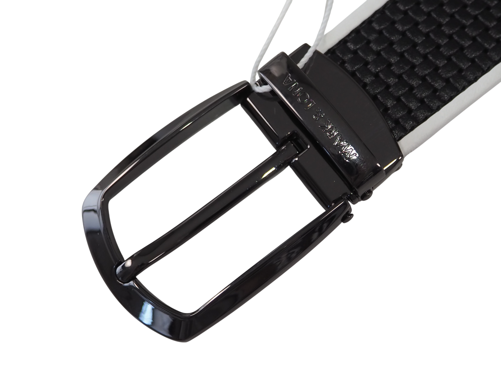 Panza Weave Leather Belt | ベルト | ブラック | ユニセックス | ゴルフ