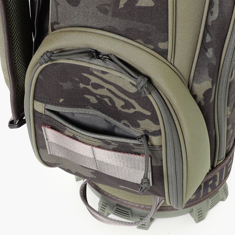 CR-5 #04 CAMO COMBI | キャディバッグ | マルチカモブラック×レンジャーグリーン | ユニセックス | ゴルフ