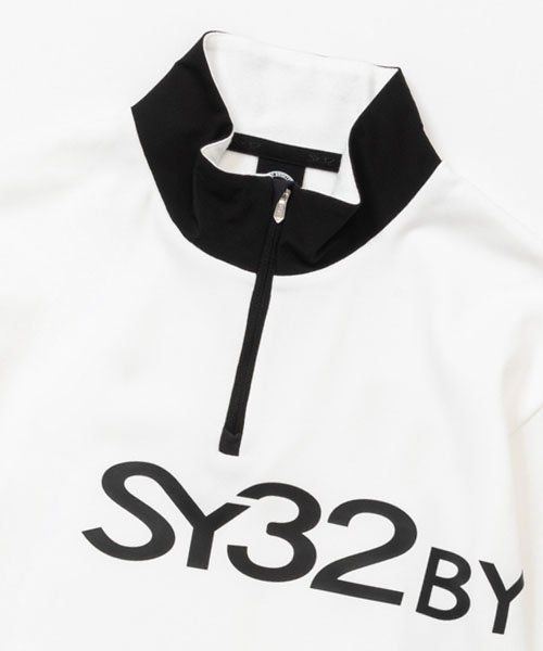 ZIP UP LIGHT STRETCH SHIRTS | ZIPシャツ | ホワイト | メンズ | ゴルフウェア