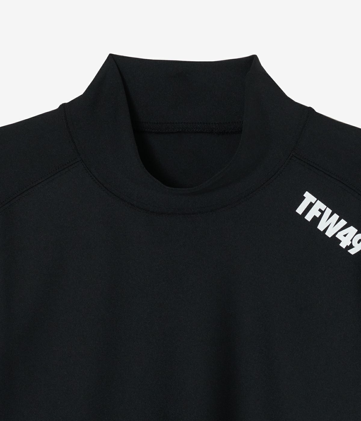 SIDE MESH MOCKNECK LONG SLEEVE | Tシャツ | ブラック | メンズ | ゴルフウェア