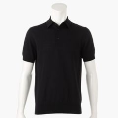 MENS WASHABLE HS KNIT POLO | ポロシャツ | ブラック | メンズ | ゴルフウェア