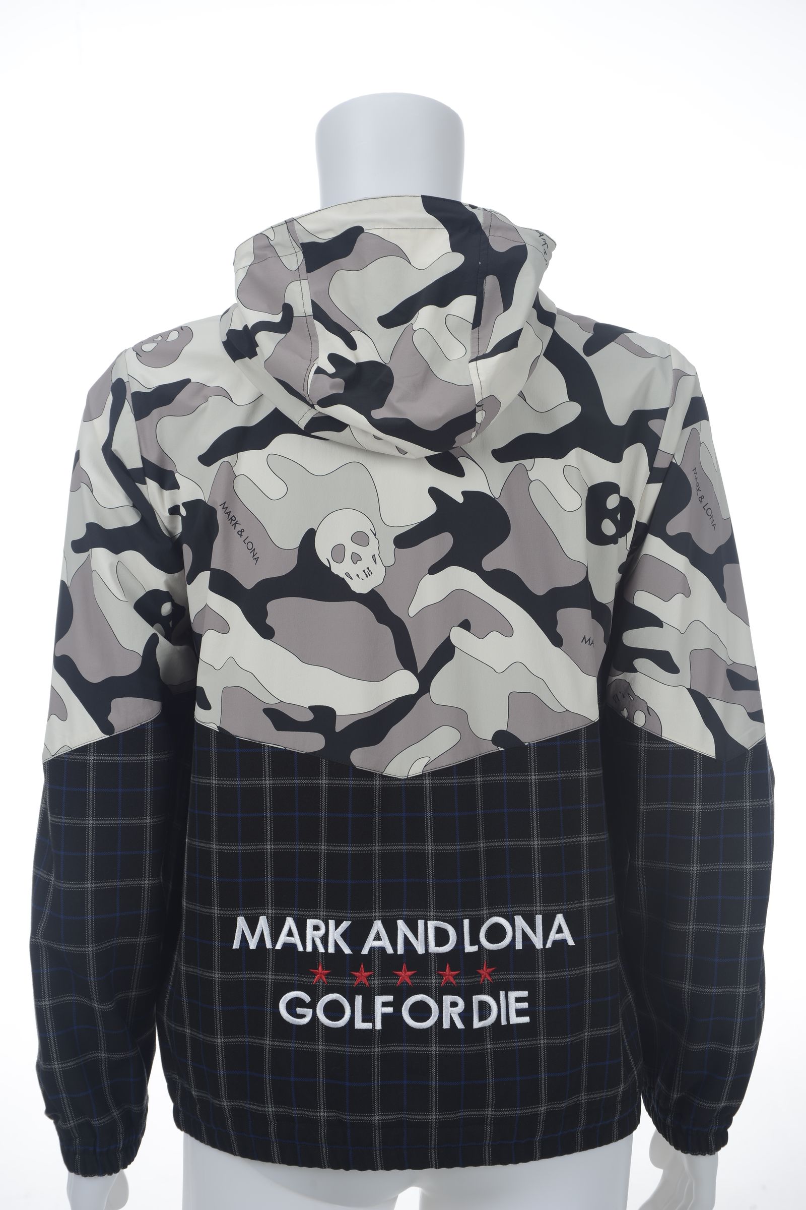 Milo Camo Jacket | ジップアップブルゾン | ブラック | メンズ | ゴルフウェア