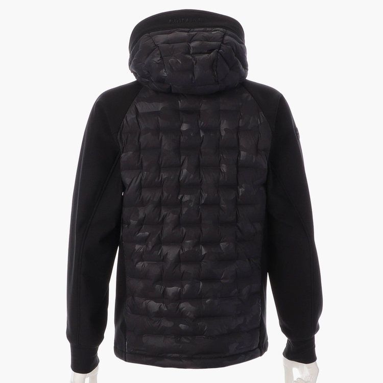 MEN'S WINDBLOCK MOLE YARN KNIT BLOUSON | ブルゾン | ブラック×カモ | メンズ | ゴルフウェア