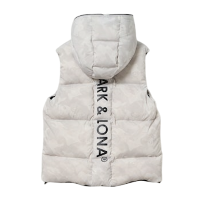 ACD Camo Goose Down Vest | ダウンベスト | ホワイト | メンズ | ゴルフウェア