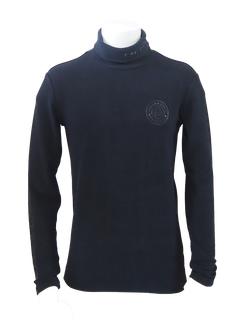 ICN Mock Neck Layer | Tシャツ | ブラック | メンズ | ゴルフウェア