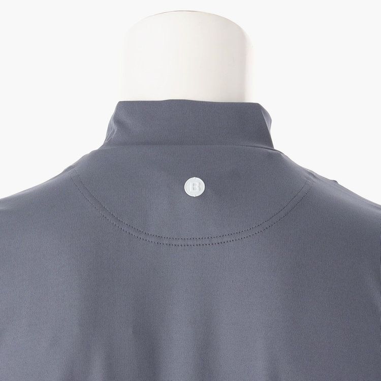 MENS SIDE LOGO LINE HIGH NECK | ハイネックシャツ | グレー | メンズ | ゴルフウェア