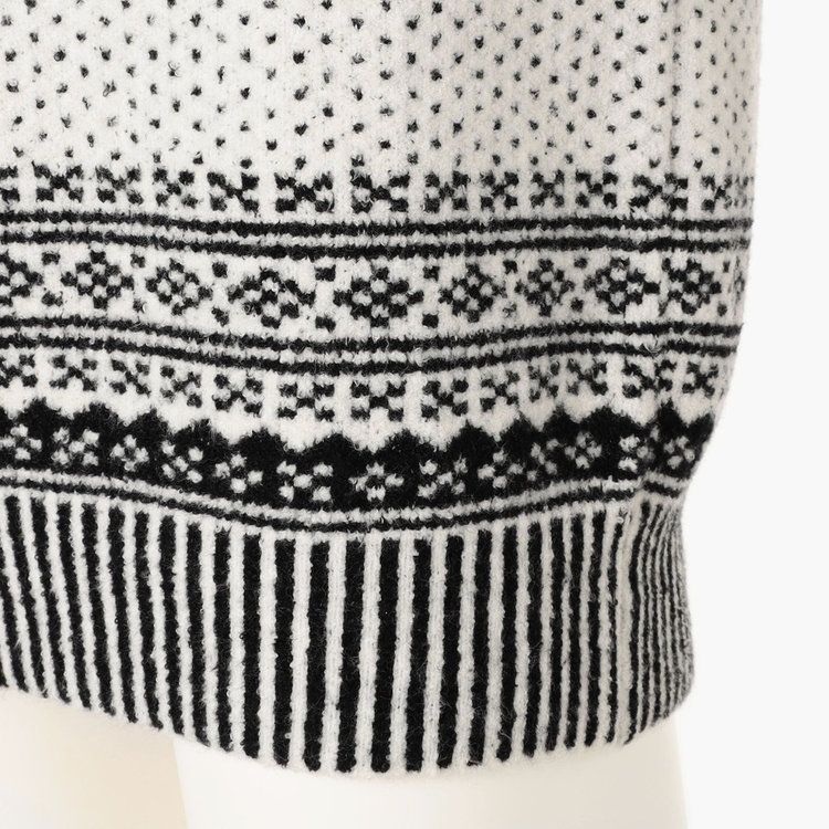 HOL MEN’S FAIR ISLE CREWNECK KNIT | ニット | ホワイト | メンズ | ゴルフウェア