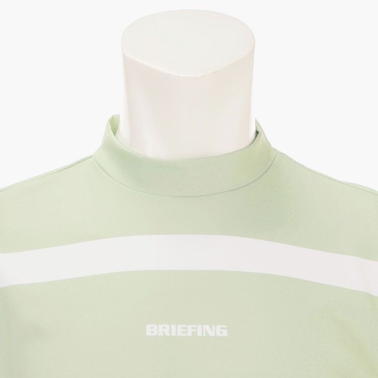 MEN’S PANEL STRIPE HIGHNECK（リラックスフィット） | ハイネックシャツ | サージグリーン | メンズ | ゴルフウェア