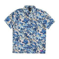 MENS フラワーリバーPT 半袖Tシャツ | ポロシャツ | グリーン | メンズ | ゴルフウェア