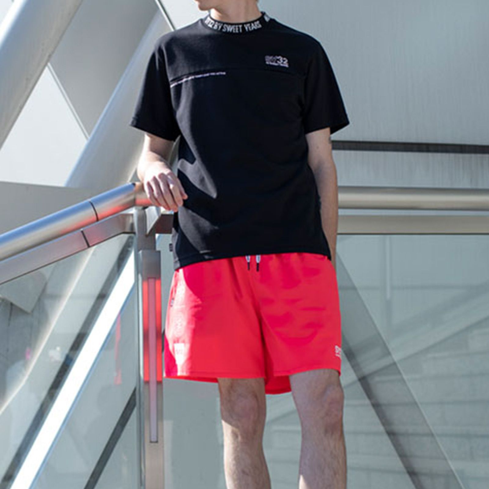 EXCHANGE POCKET TEE | エックスチェンジ ポケット ティー | メンズ ゴルフウェア | BLACK ブラック
