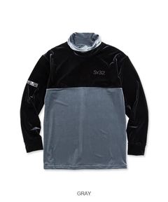 CARVICO VELOR HIGH NECK SHIRTS | ハイネックシャツ | Tシャツ | グレー | メンズ | ゴルフウェア