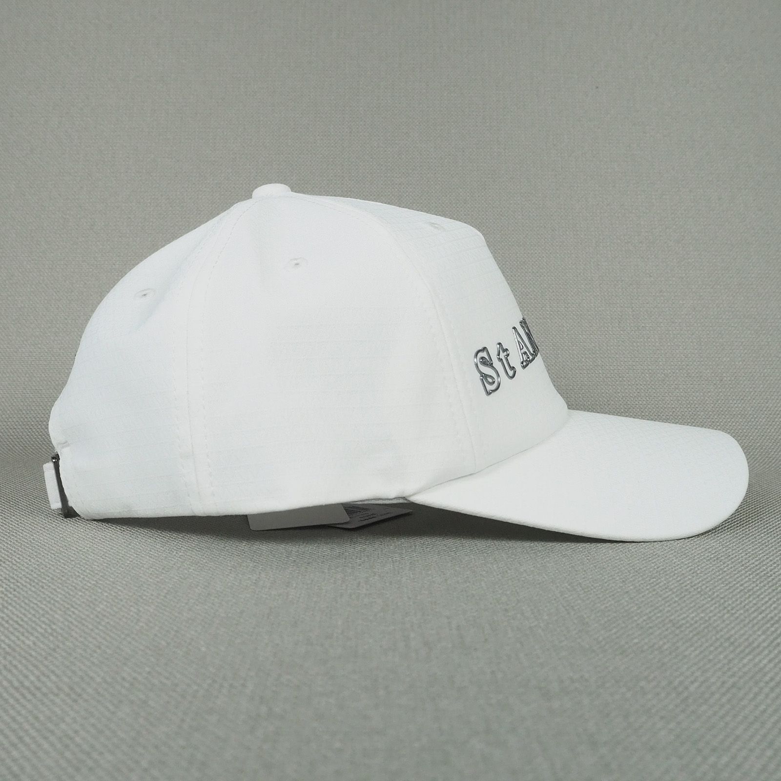 ドビーストレッチ ロゴ キャップ (UNISEX) | ユニセックス ゴルフウェア | WHITE ホワイト (030)