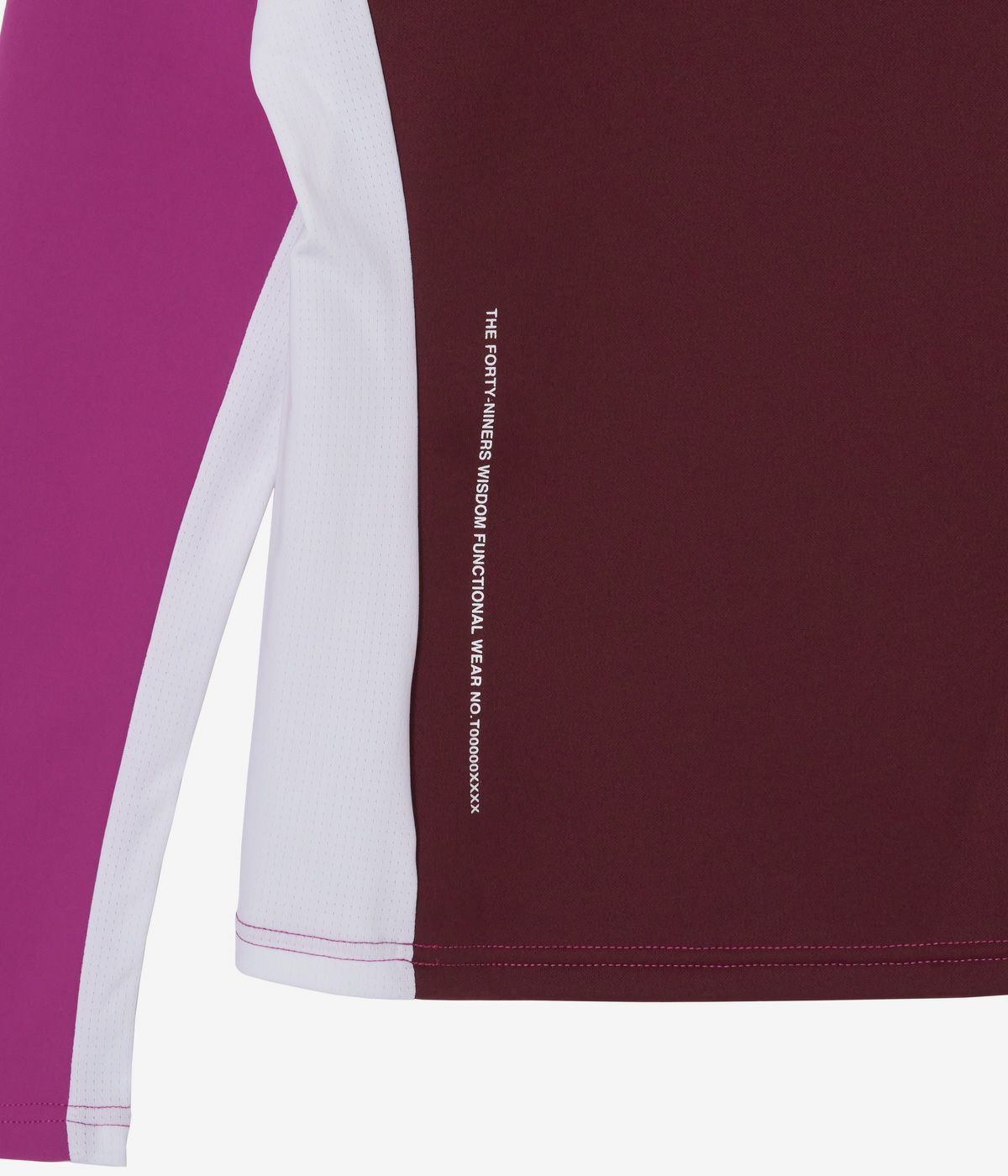 WARM MOCKNECK T | モックネックシャツ | ピンク×ボルドー | レディース | ゴルフウェア