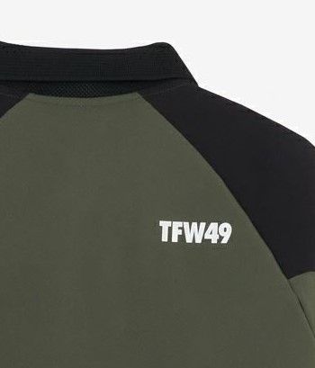 LONG SLEEVE POLO | ポロシャツ | カーキ | ブラック | メンズ | ゴルフウェア
