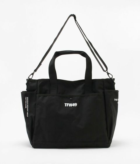 NYLON TOTE BAG | トートバッグ | ユニセックス | ブラック | ゴルフ