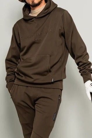 イカイカフリースプルオーバーフーディ | パーカー | オリーブ | メンズ | ゴルフウェア