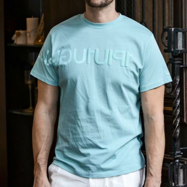 ビッグロゴインバーテッドTシャツ | Tシャツ | サックス | メンズ