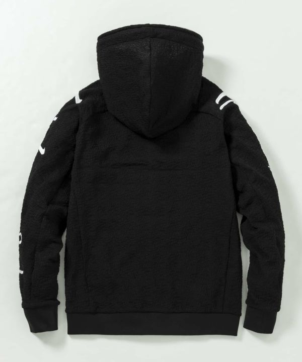 CREPEKNIT HOODIE | パーカー | ブラック | メンズ