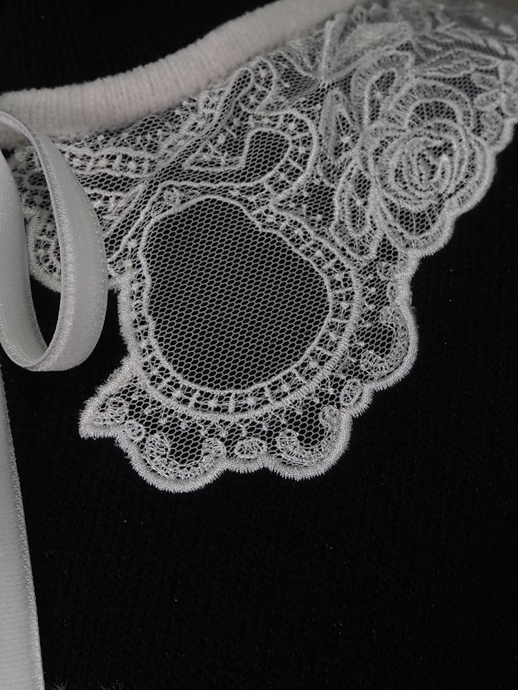 Sylph Skully Lace Mohair Knit | ニット | セーター | ブラック | レディース | ゴルフウェア