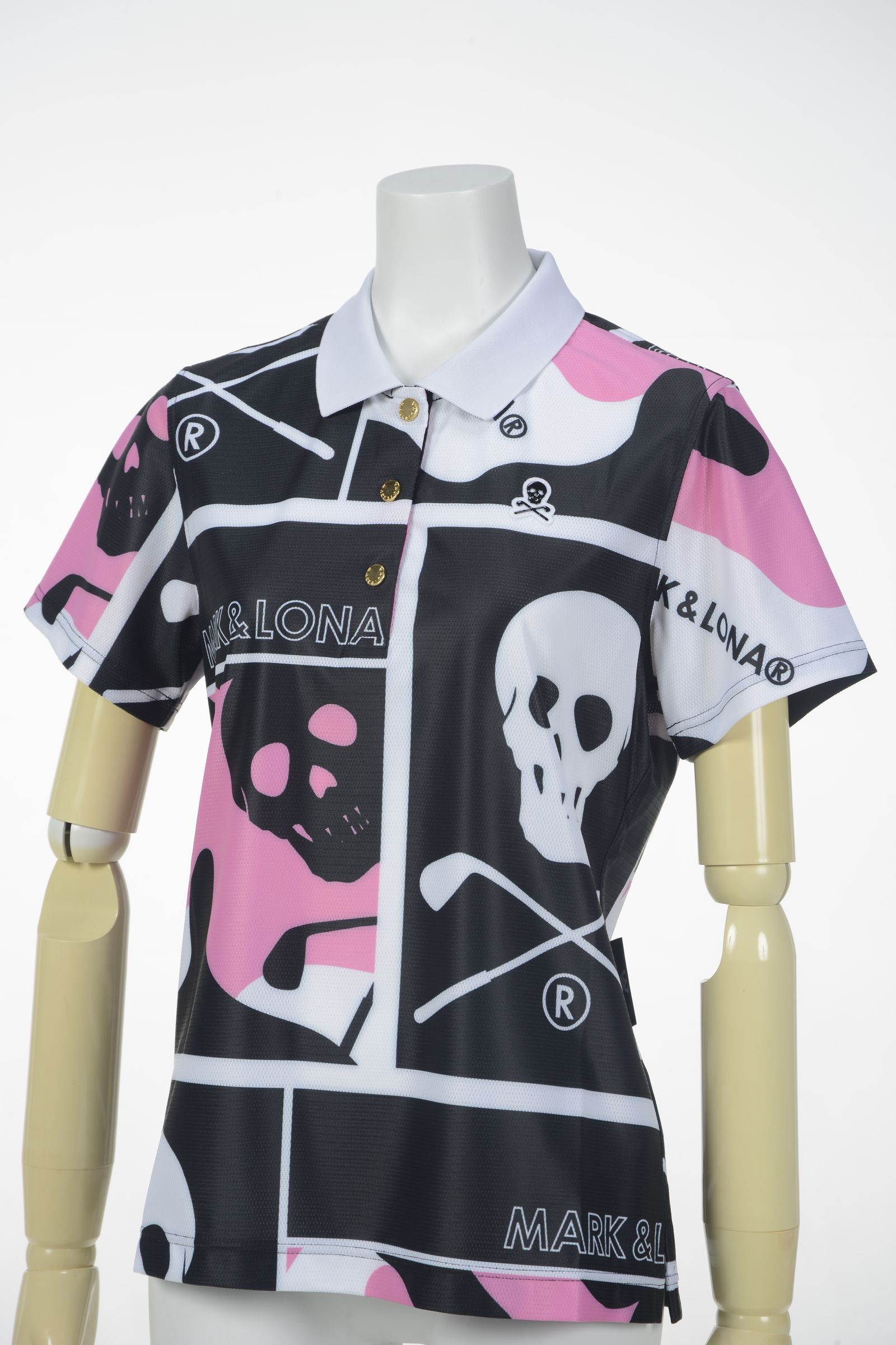 Cray Mesh Polo | ポロシャツ | ピンク | レディース | ゴルフウェア