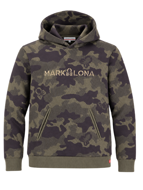 Mercury Camo Jacquard Knit Hoodie | セーター | フーディ | カーキ | メンズ | ゴルフウェア