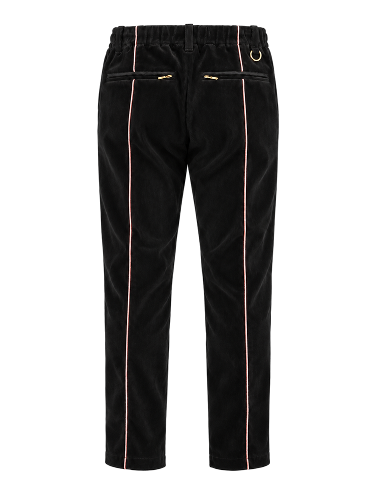Fraktur Corduroy Jersey Pants | ロングパンツ | ブラック | メンズ | ゴルフウェア