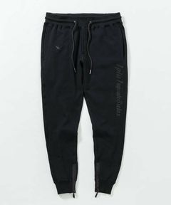 GLITTER ZIP LONG PANTS | ロングパンツ | ブラック | メンズ