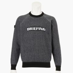 MEN’S BIRDS EYE LOGO CREWNECK KNIT | ニット | ブラック | メンズ | ゴルフウェア