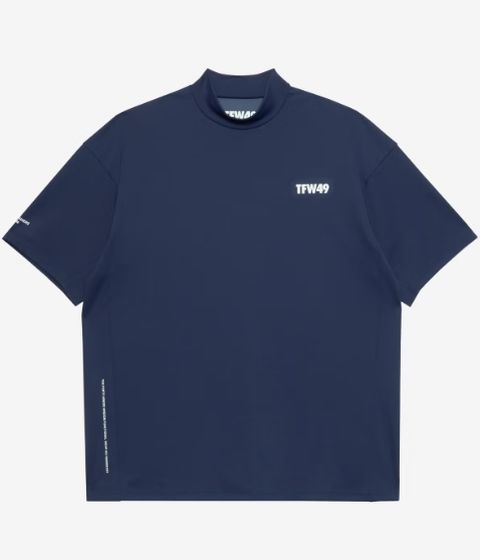RELAX MOCK NECK T | Tシャツ | ネイビー | メンズ | ゴルフウェア
