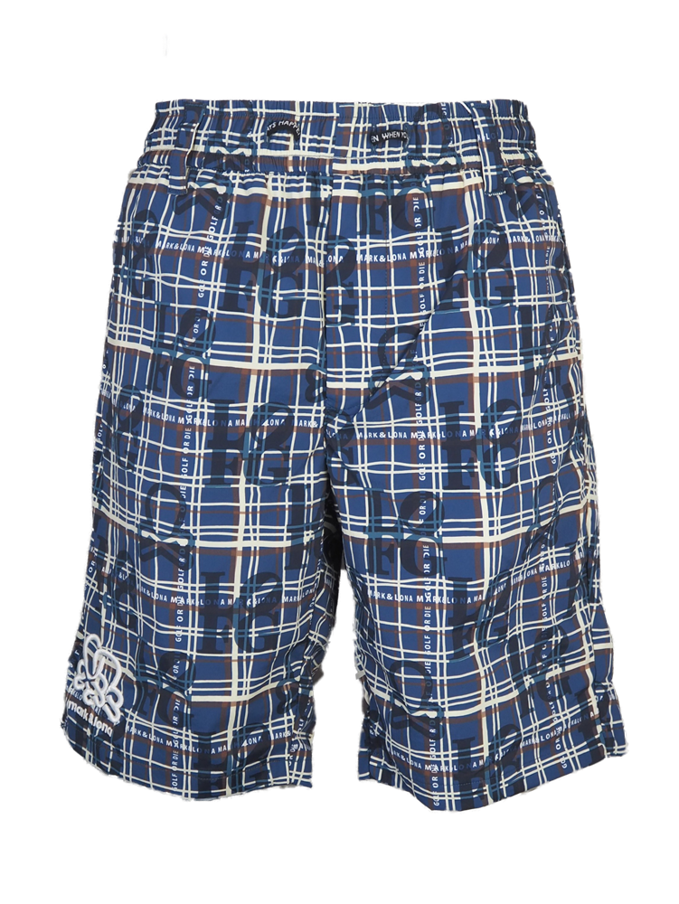【木村拓哉さん着用】BACK SPIN LINED SHORTS | ショートパンツ | ブルー | メンズ | ゴルフウェア