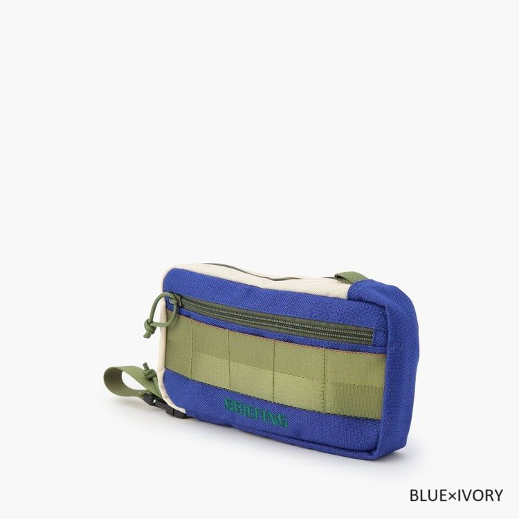RECTANGLE POUCH WL | ポーチ | ブラック×アイボリー | ユニセックス | ゴルフ